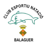Club Esportiu Natació Balaguer Logo