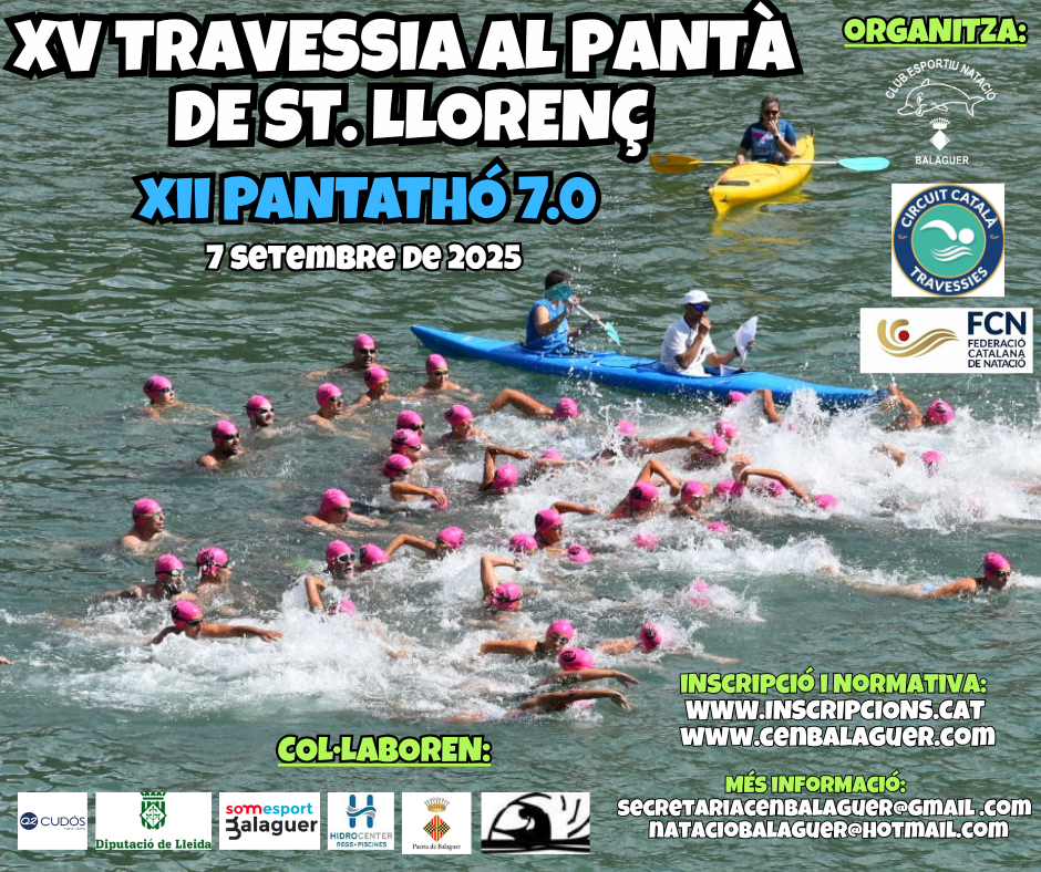 XV TRAVESSIA AL PANTÀ DE SANT LLORENÇ