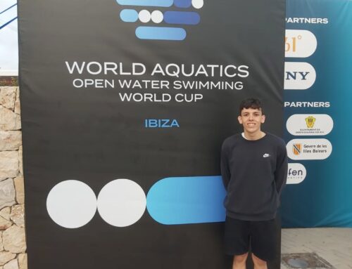Joel Farré competeix a la Copa del Món d’aigües obertes a Eivissa