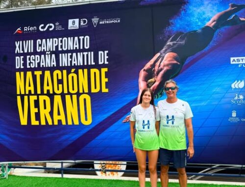 Berta Sanmartín al Campionat d’Espanya Infantil de Natació