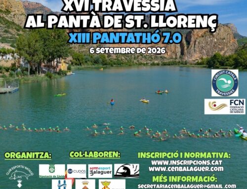 Obertes les inscripcions per a la XVI Travessia al Pantà de Sant Llorenç